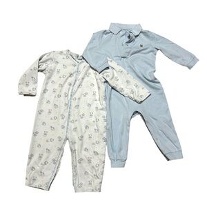 Ralph Lauren & Kissy Kissy 12-18 month baby PJ Romper Onzies